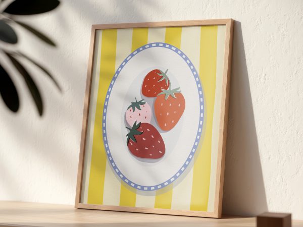 les-fraises-assiette